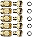 Piroir Garden Hose Quick Connect, Solid Brass Garden Hose Connectors 3/4 Inch GHT Water Hose Fitting for Garden(5 Set of Male & Female Water Hose Connectors)