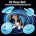 Wisedom Dog Treat Ball Interactive Toys Food Dispenser IQ Ball Brain Games for Pet Dogs Puppies and Cat Chasing Chewing Playing