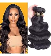 UNEED Hair 10A Brazilian Body Wave Human Hair 3 Bundles,Weave Hair Human Bundles,Unprocessed Virg...