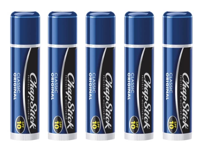 MM Chapstick Classic Orginal Lip Balm SPF 10 (Multipack) (5)