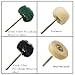 DerBlue 60 Pcs Multi-style Mini Abrasive Wheel Buffing Polishing Wheel Set For Dremel Rotary Tool