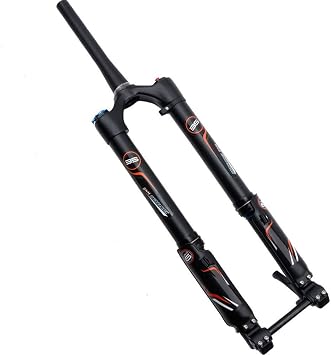 Amazon Mtbフロントフォーク26 27 5インチショルダーコントロールアルミ合金マウンテンバイクサスペンション空気圧自転車ショックアブソーバーフォーク調整トラベ 1 160mm フォーク