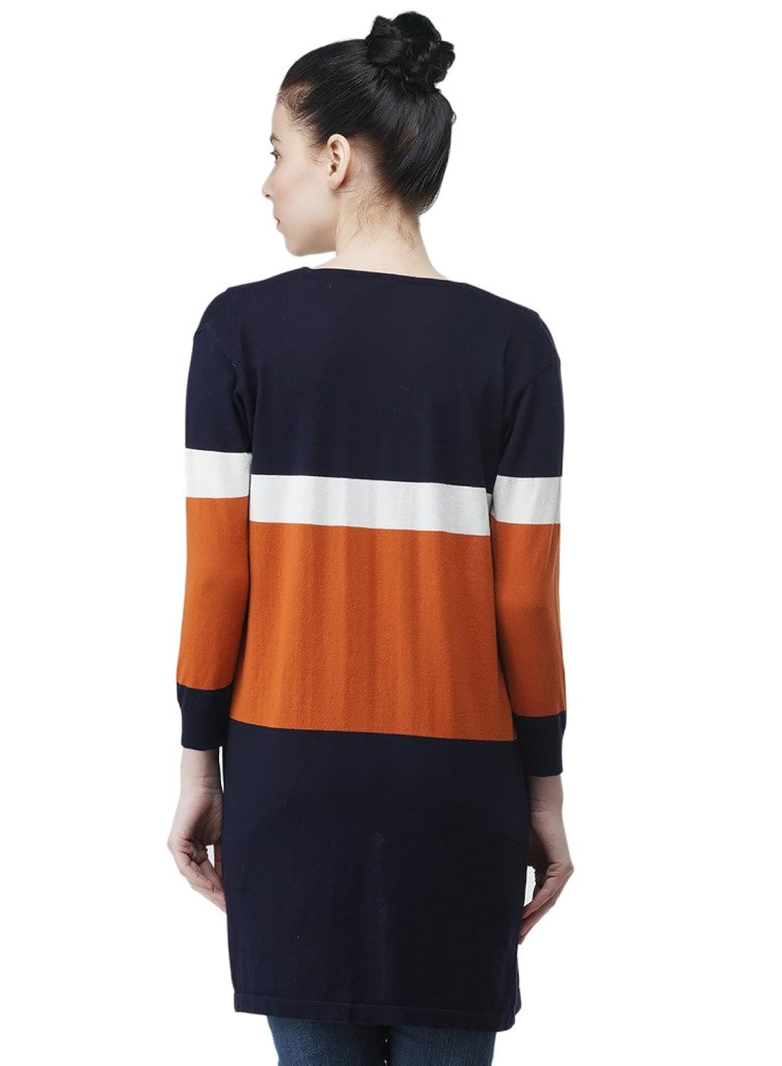 women's 3/4 th sleeves long open shrug