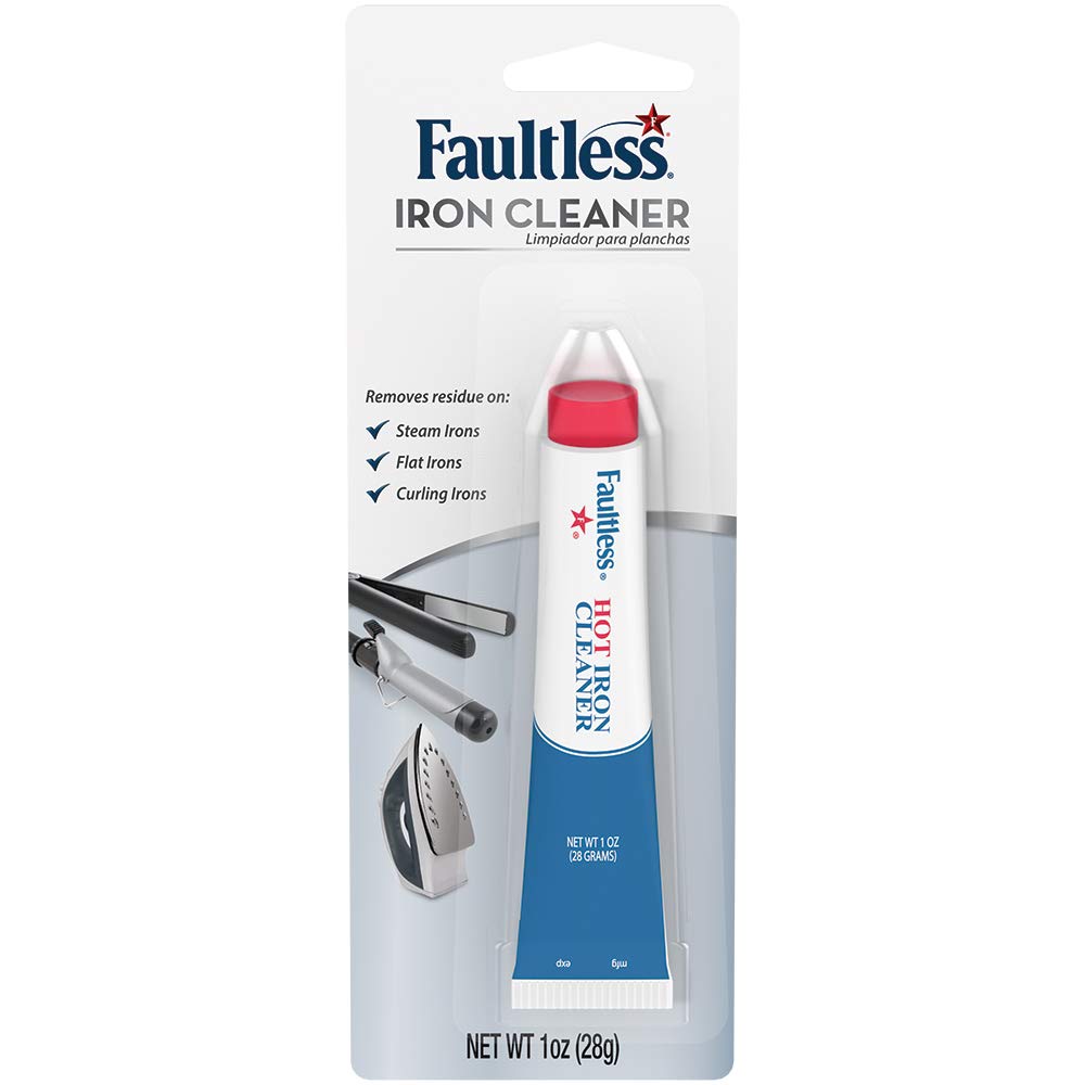 Faultless Hot Iron Cleaner, NonToxic Steam Iron Cleaner