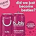 bubly Sparkling Water, Raspberry, 12 Fl Oz Cans, Pack of 12