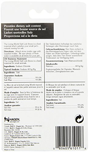 Living World Hamster Salt and Mineral Lickstone