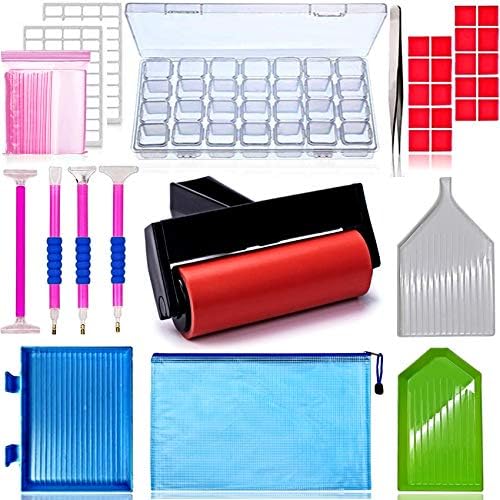 56ps- 5D Diamond Painting Accessories & Tools Kits for Kids or Adults to Make Diamond Painting Art 56ps- 5D Diamond Painting Accessories & Tools Kits for Kids or Adults to Make Diamond Painting Art