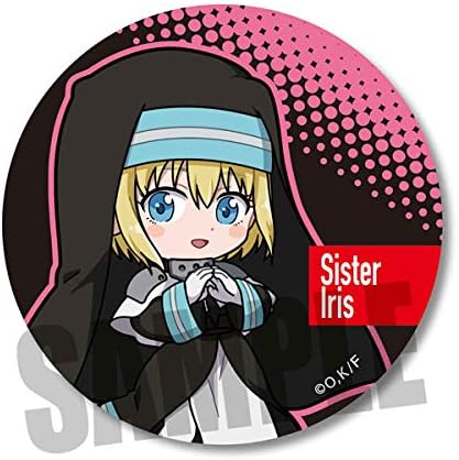 Amazon アクションシリーズ缶バッジ 炎炎ノ消防隊 アイリス バッジ ホビー