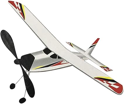 rubber band powered glider