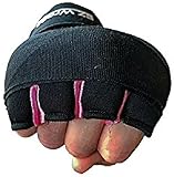 EZ-WRAPS NEW (PRO VERSION) Boxing Hand Wraps For Women LIGHT, COMFORTABLE, QUICK, EASY Hand and Wrist Inner Glove with Elastic Bandage plus FREE WASH BAG ($10.00 Value)