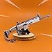 mankecheng games metal SCAR Automatic Rifle Gun Model Action Figure Arts Toys Collection Keychain Gift