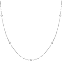 Amazon.com: PAVOI Rhodium Plated Amethyst Gemstone Pendant