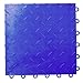 Speedway Garage Tile 789453BL-50 Diamond Garage Floor 6 LOCK Diamond Tile 50 Pack, Blue