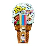 Mr. Sketch Stix Washable Scented Watercolor Markers, Fine-Tip, Set of 6, Ice Cream Colors (1924259)
