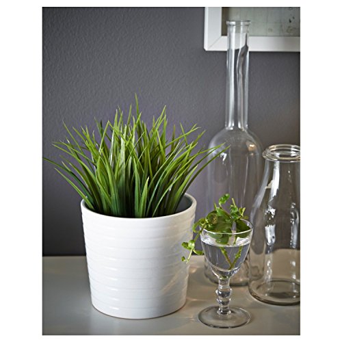 Ikea Artificial Potted Plant, Wheat Grass, 7.75 Inch Beachfront Decor