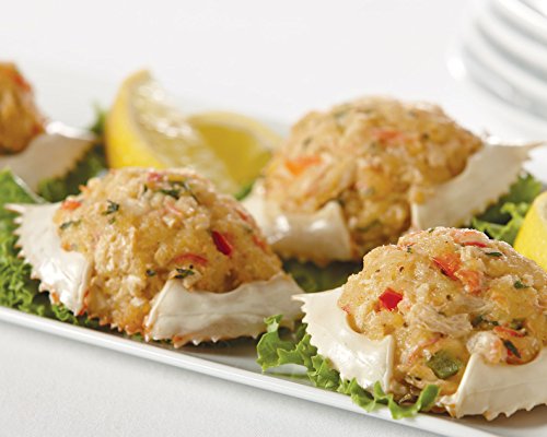 Handy Seafood 1.5 Oz Mini Stuffed Crab Shells (3 pack - 18 stuffed shells total) - Thumbnail 4