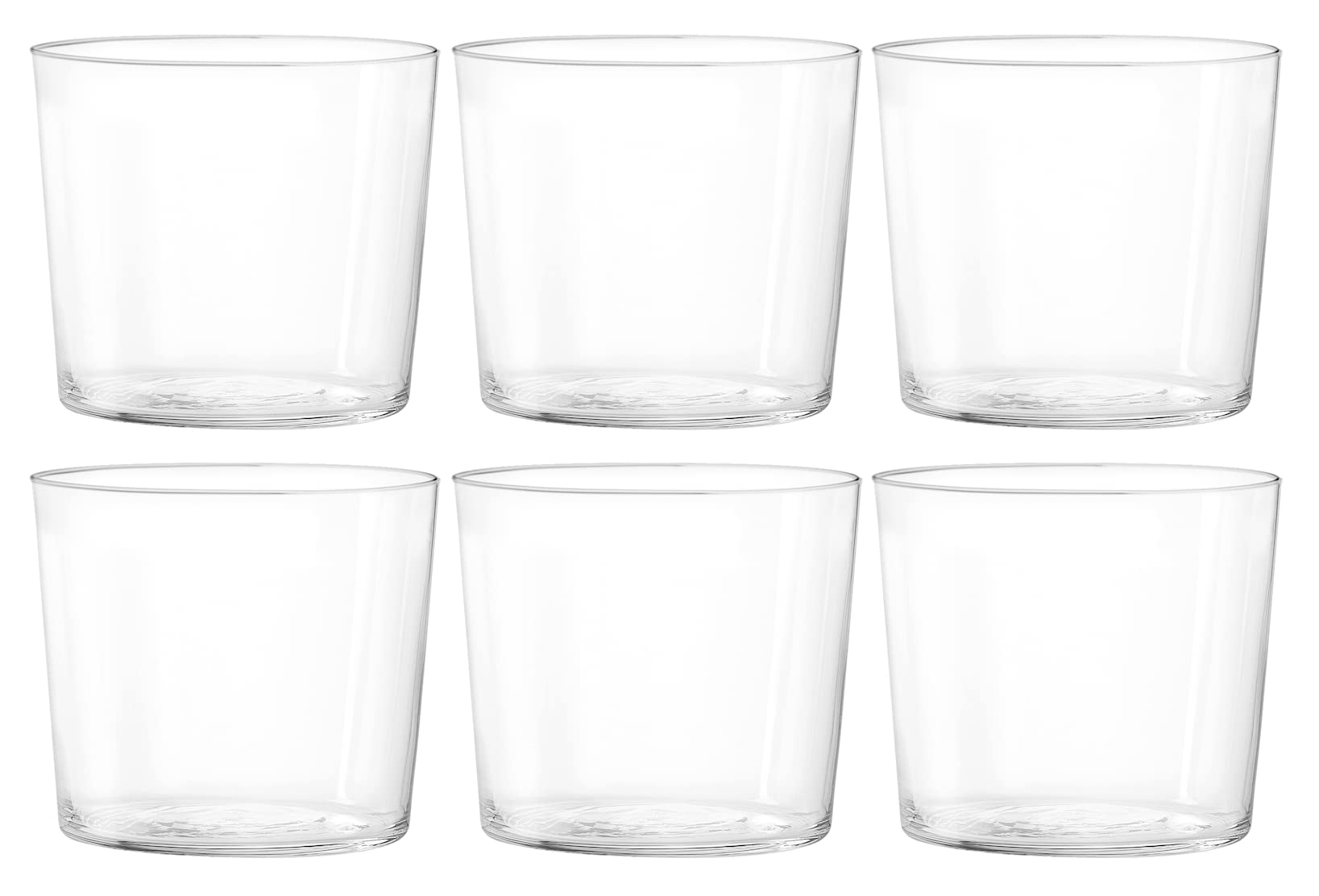 H&H Starck - Set of 6 Wine Glasses | Ultra-Thin Glass | Capacity 270 ml | Modern and Elegant Design