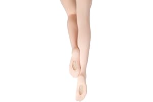 Capezio Big Girls' Professional Mesh Transition Tight W/Seam