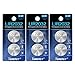 CT ENERGY Rechargeable Lithium Coin Cells LIR2032 Coin Button Li-ion Batteries 2032 with 500+ Charging Cycles Replace CR2023