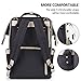 Diaper Bag Backpack Large Capacity Baby Nappy Changing Bags for Mom Daddy, Multi-Functional with Waterproof Fabric by YAAGLE