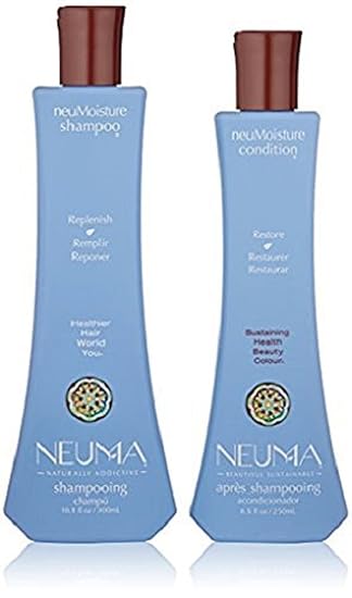 Neuma Neumoisture Shampoo Conditioner Duo With Free Hair Tie