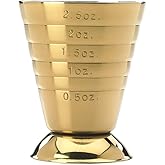 Barfly Drink Measure, 2.5 oz, Gold