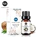Rainbow Abby Coconut Essential Oil 100% Pure Aromatherapy Oils for Diffuser, Soaps, Candles, Massage, Lotions, Perfume - 10ml/0.33oz