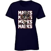 Tenacious Tops Navy Houston Woody Marks Text Pic Womens T-Shirt
