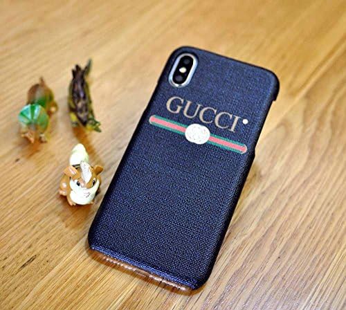 TSLME Designer inspired G style case cover wallet for Apple Iphone X 10 (Iphone X -Black)