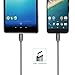 USB Type C Cable, Nekteck Nylon Braided USB-C to USB Type A Male Data & Charging Cord 56k ohm Resistor 6.6ft for for MacBook 12 Inch, Galaxy S9/ S9 Plus, Note8/ LG G6, Pixel3 2/XL,OnePlus 6 Grey