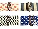 iSuperb® Cute Roll-up Pencil Bag 4PCS Differently-Colored Striped Polka Dot Pouches Canvas Stationary Bag Case Cosmetics Bag Pouch for Students Girls Boys(4 PCS Striped Polka Dot Roll-up Pencil Bag)