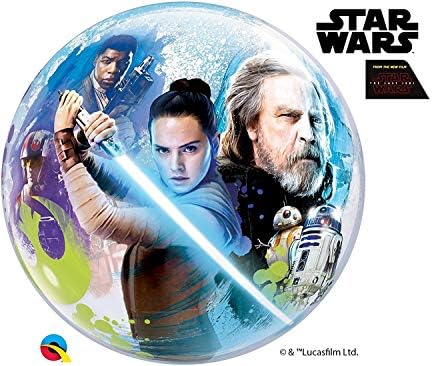 22" Star Wars The Last Jedi Bubble Balloon