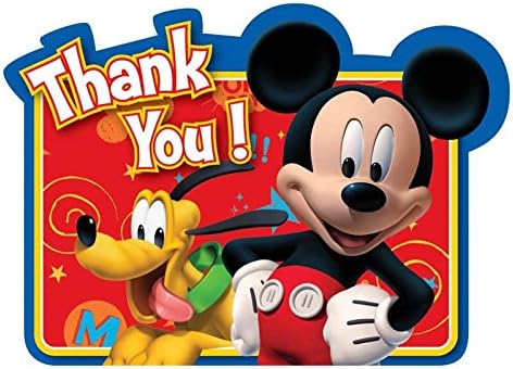 Disney Mickey Fun and Friends Thank-You Notes