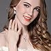 Presentski Cherry Blossom Ring,925 Sterling Silver with Cubic Zirconia Christmas Gift for Women,Size 6 7 8 9