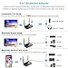 [Upgrade] Bluetooth 5.0 Transmitter Receiver 265FT Long Range 3 in 1 Bluetooth Audio Adapter AptX LL & AptX HD, Optical RCA AUX 3.5mm for TV PC Home Stereo Headphone/Speaker, USB Rechargeablethumb 1