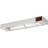 36" Food Heat Lamp Overhead Food Warmer Commerical Infrared Strip Heater with Plug and Chains,120V,500 Watts (36 Inch)