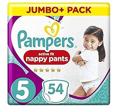 pampers active fit nappy pants size 6