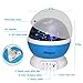 Star Night Light Projector for Kids, Blingco Children's Night Light Lamp, Baby Rotating Star Projector, 4 LED Bulbs 8 Color Changing Modes with USB Cable, Unique Gifts for Kids Baby Children (Blue)