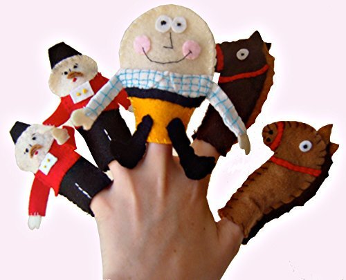 humpty dumpty finger puppet