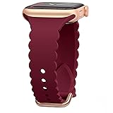 Sunnywoo Lace Silicone Band Compatible with Apple