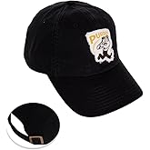Desert Cactus Purdue University Baseball Hat Boilermakers Brimmed Embroidered Hats Cap Adjustable Cloth Strap Adult (Style K1 Vintage) Black