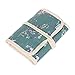 Teamoy Crochet Hook Case, Roll Bag Holder Organizer for Various Crochet Needles and Knitting Accessories, Plum Flowers