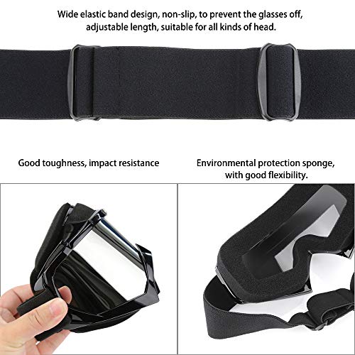 3 ZDATT+Motorcycle+Goggles+Adjustable+Protective