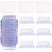 Jovitec File Folder Tabs, 120 Hanging File Folder Plastic Tabs and 120 Back to School Inserts for Back to School Quick Organize and Identification Files, Easy to Read(Flat,2 Inch)