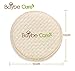 BC Washable Nature Organic Cotton Nursing Pads(10 Pack) + Travel bag Leakproof Ultra Soft Non Toxic-Hypoallergenic-Reusable Breastfeeding Pads