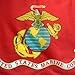 U.S. Marine Corps Military Flag - 2x3 ft Heavy Duty 200-denier 100% Outdoor Nylon - Made in U.S.A. by EHT Flags