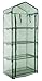 GOJOOASIS 4 Tier Mini Portable Garden Greenhouse Plants Shed Hot House for Indoor and Outdoor