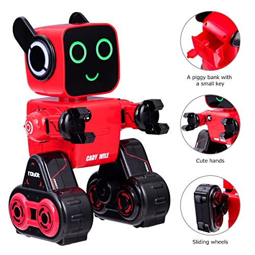 Costzon Wireless Remote Control Robot, RC Robot Toy Senses Gesture