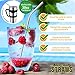 Reusable Stainless Steel and Silicone Straws - Metal and Smoothie Drinking Straw Bundle with Cleaning Brush - Perfect for 30 oz Tumbler - Portable BPA Free Eco Friendly Non Plastic Long Bendy Straw