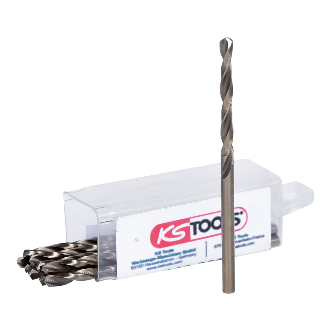Ks Tools HSS-G 3.0mm Co 5 Twist Drill (10 Pieces) — image 1